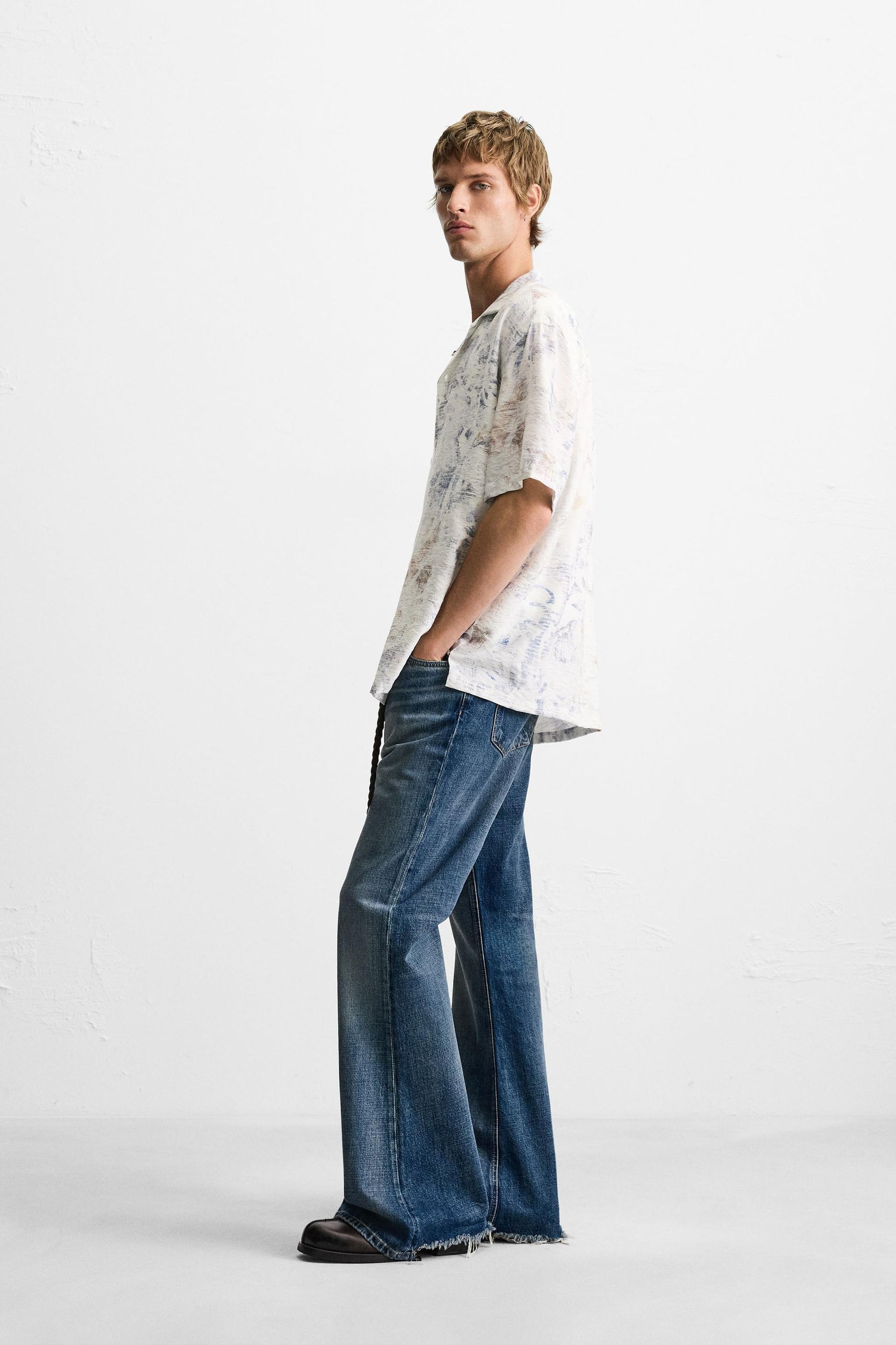 ABSTRACT PRINT SHIRT - Image 4