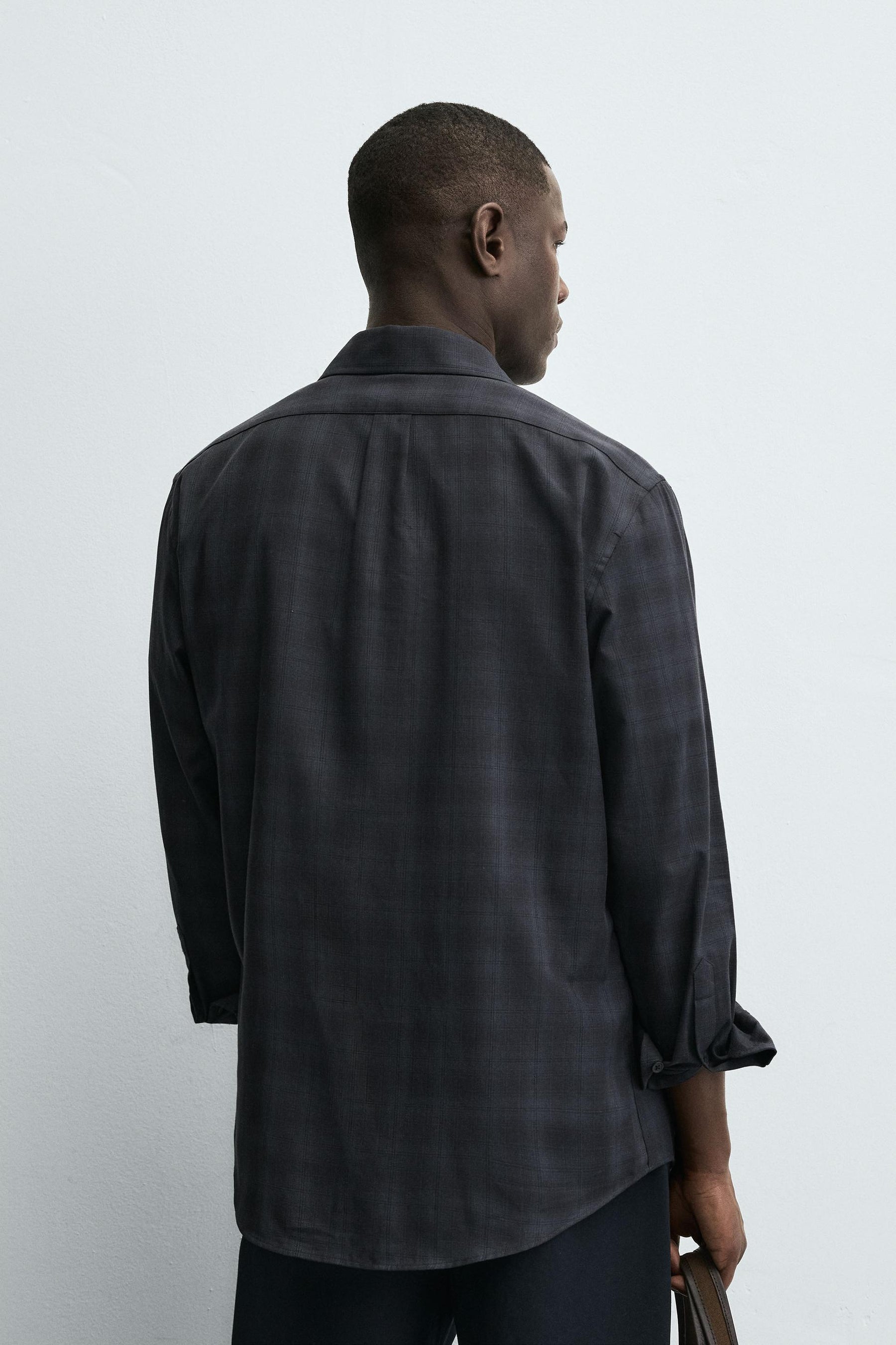 REGULAR FIT CHECK SHIRT - Image 3