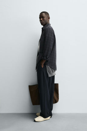 REGULAR FIT CHECK SHIRT - Image 4