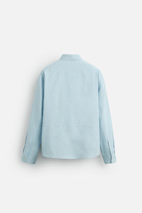 LINEN/COTTON SHIRT - Image 7
