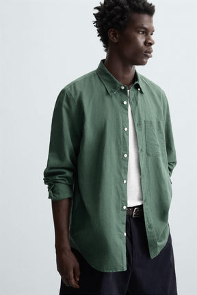 COTTON - LINEN SHIRT - Image 5