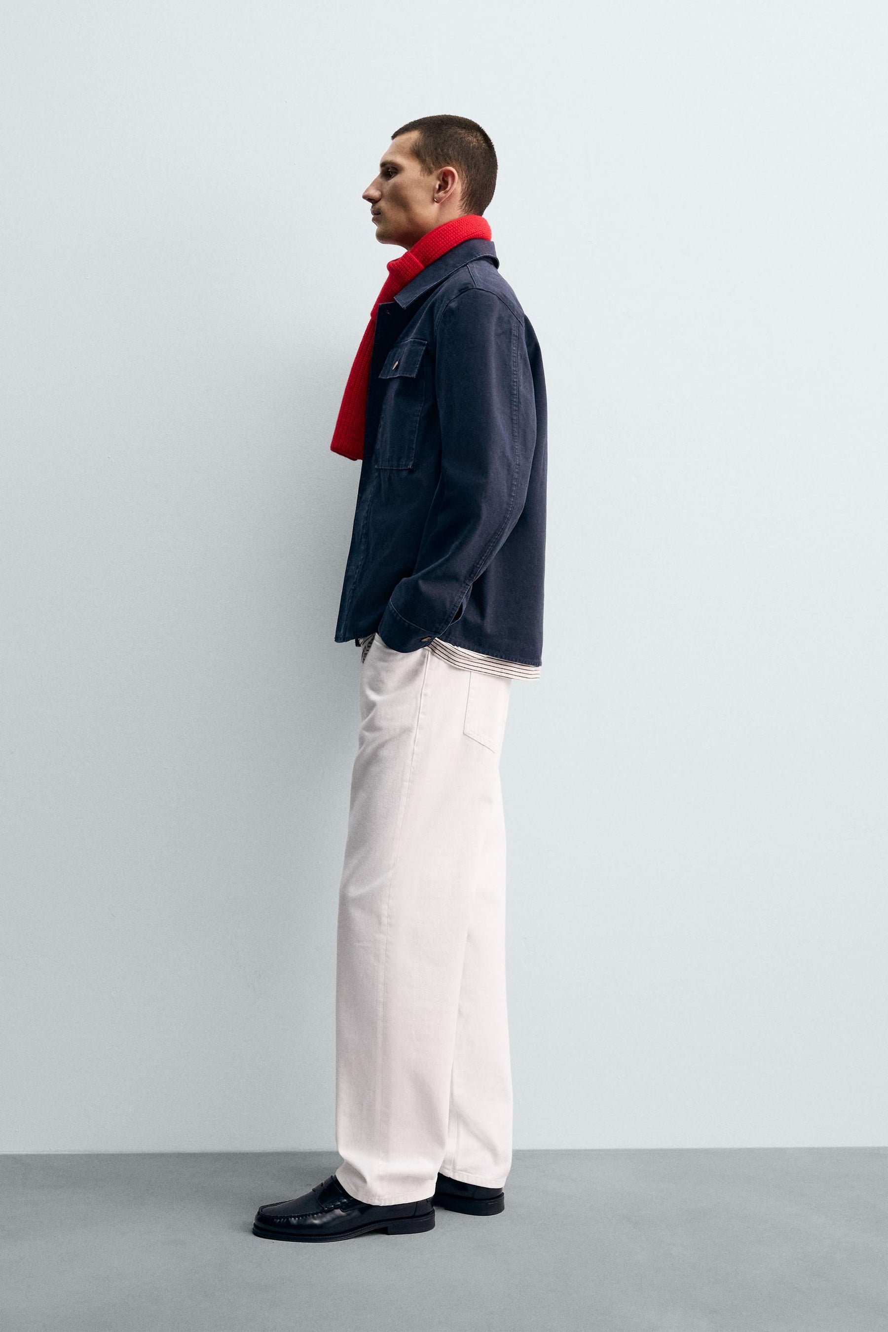 CANVAS POCKET OVERSHIRT - Image 4