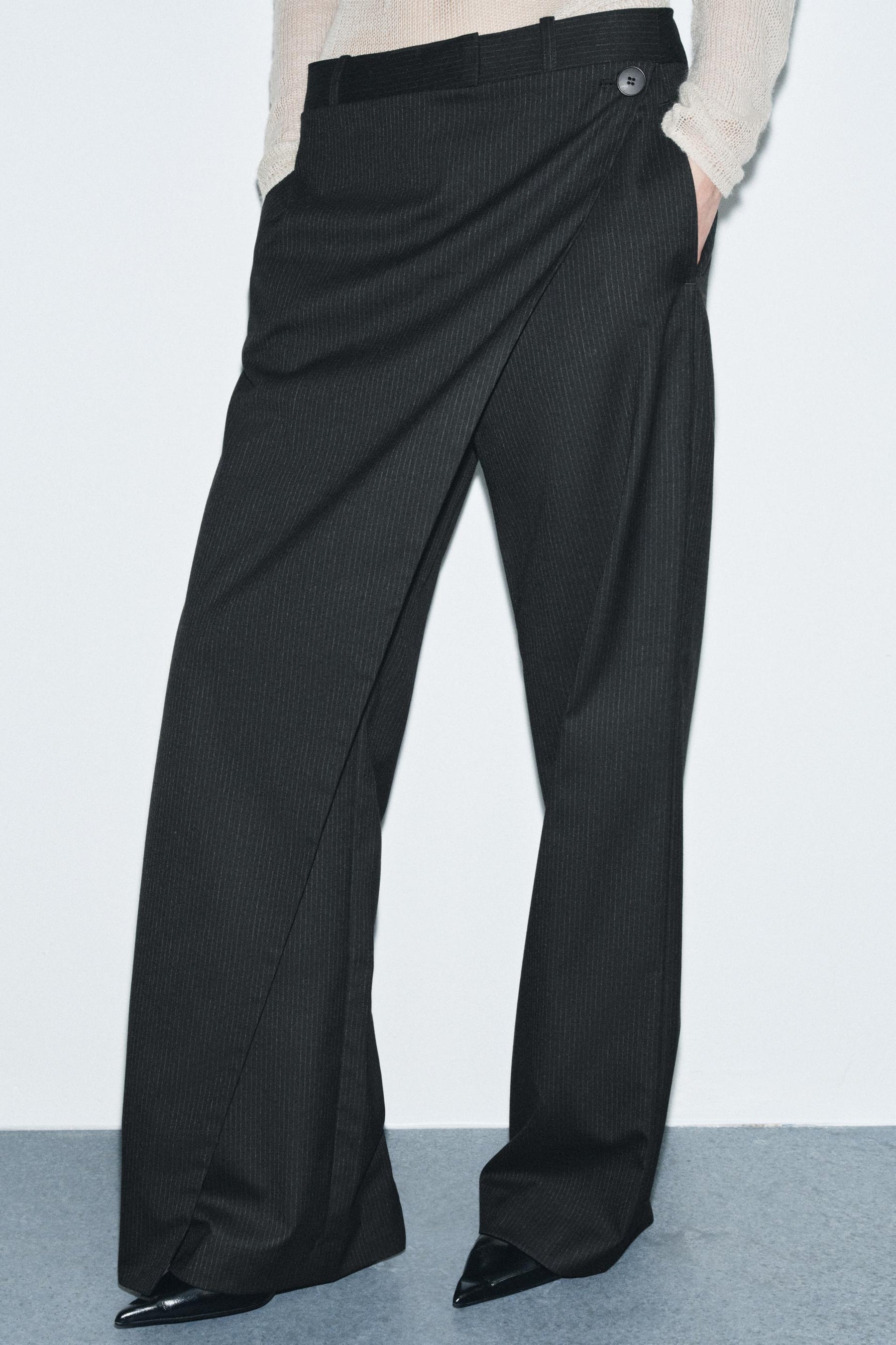 Pinstripe Pareo Trousers