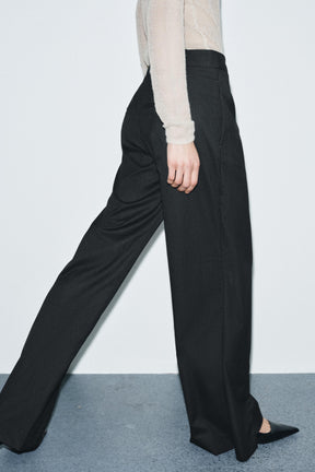 Pinstripe Pareo Trousers