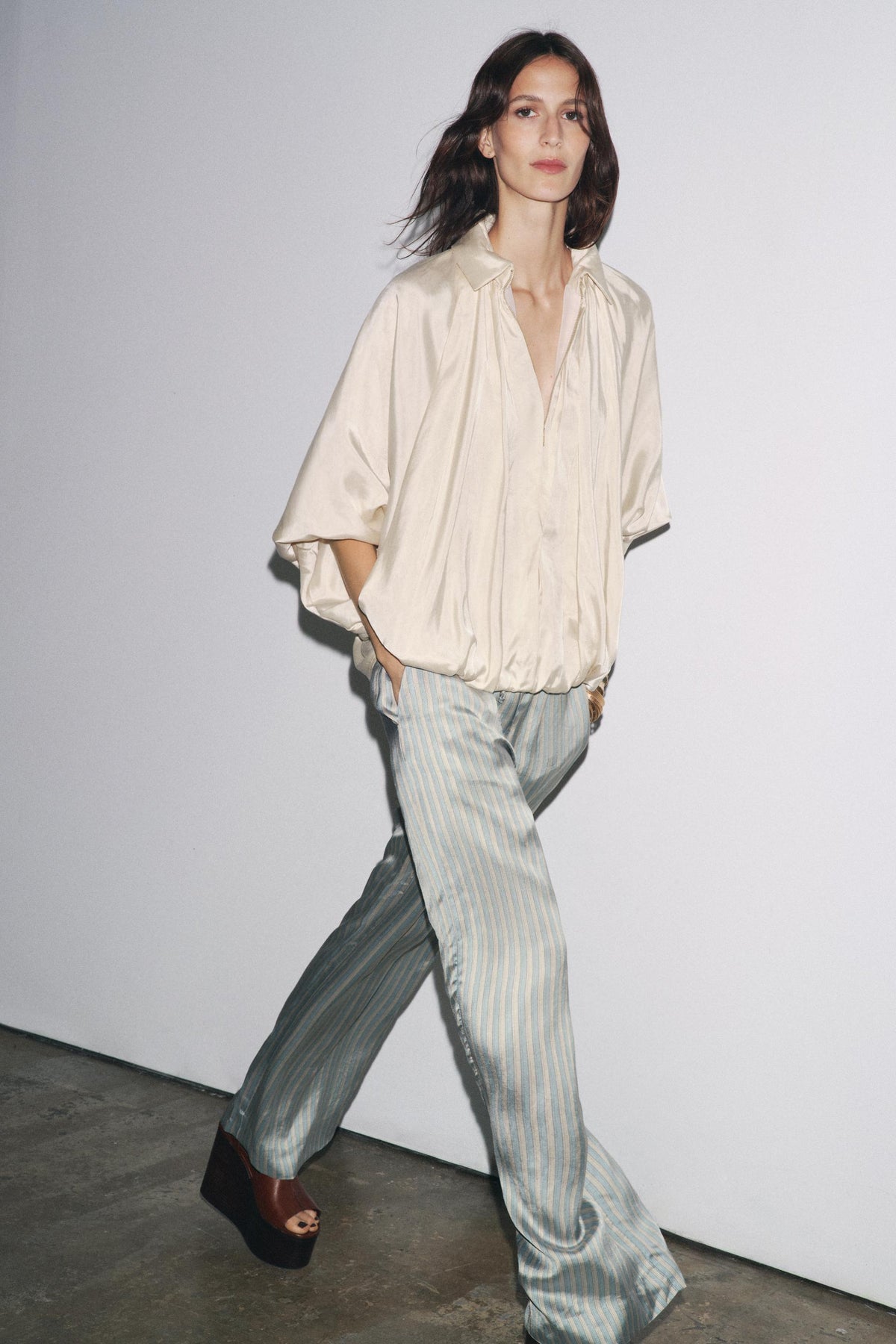 Puffed Bomber Jacket