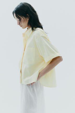 POPLIN SHIRT WITH POCKET