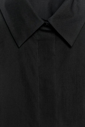 Poplin Wide-Sleeve Shirt