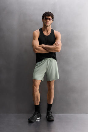 LIGHTWEIGHT PERFORATED SHORTS - Image 1