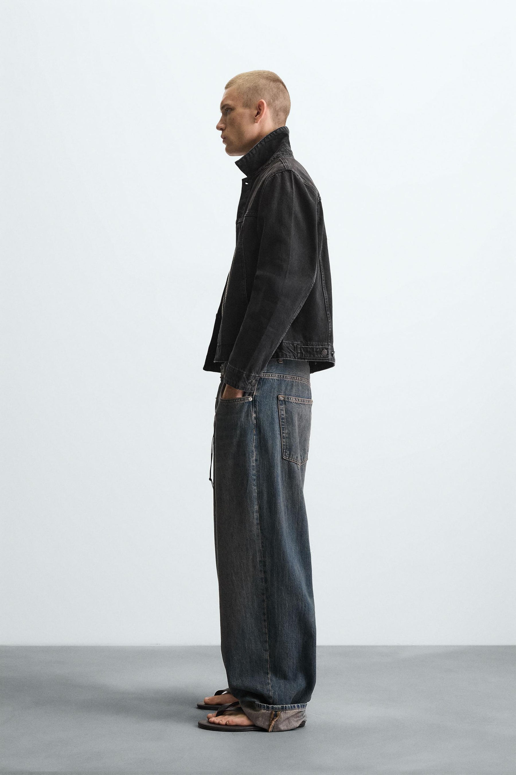 BASIC DENIM JACKET - Image 4