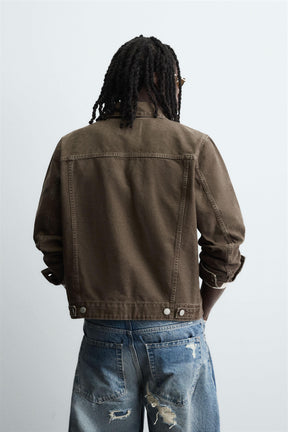 BASIC DENIM JACKET - Image 3