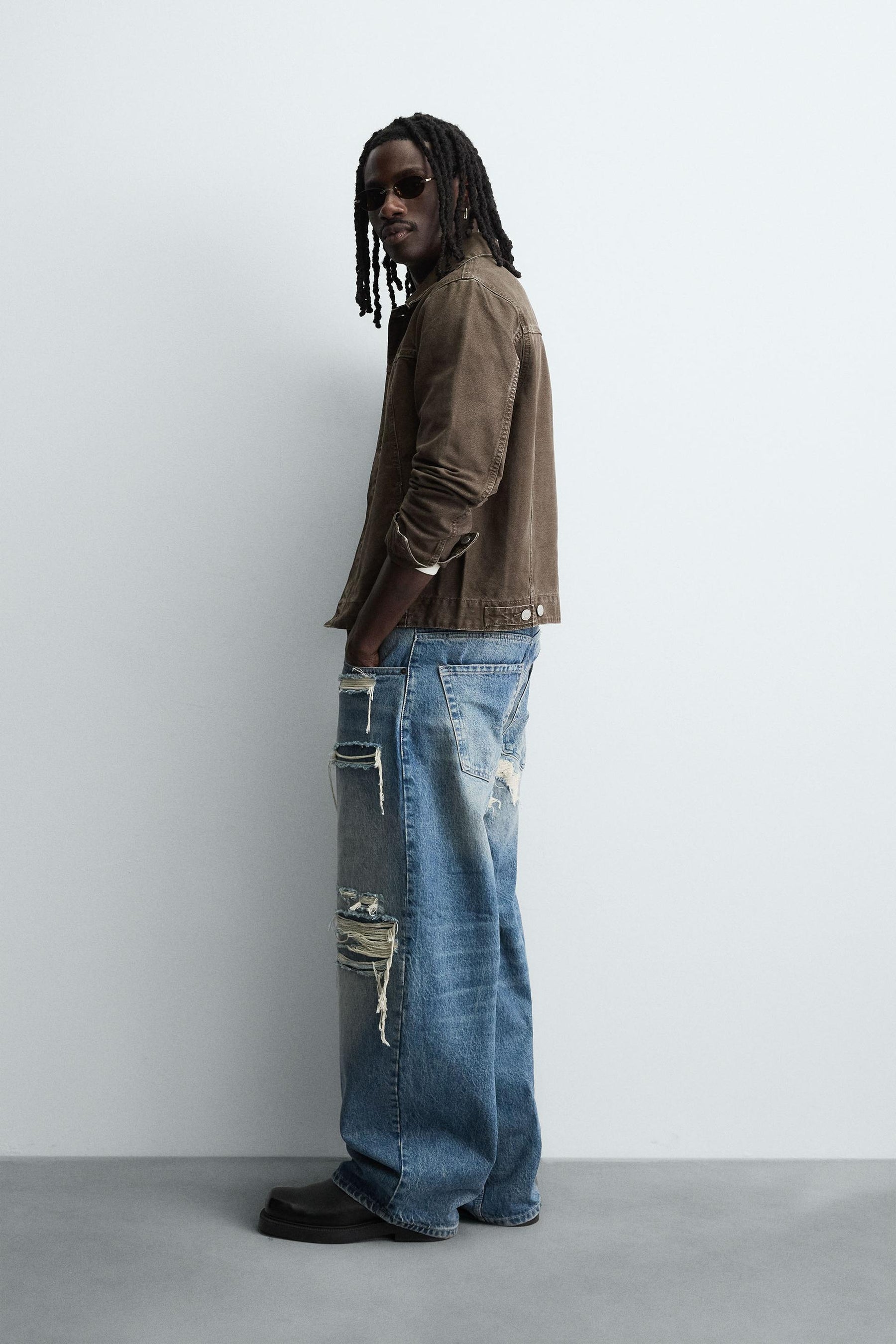 BASIC DENIM JACKET - Image 4