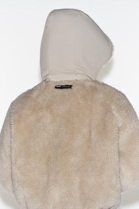 Faux Fur Hooded Ski