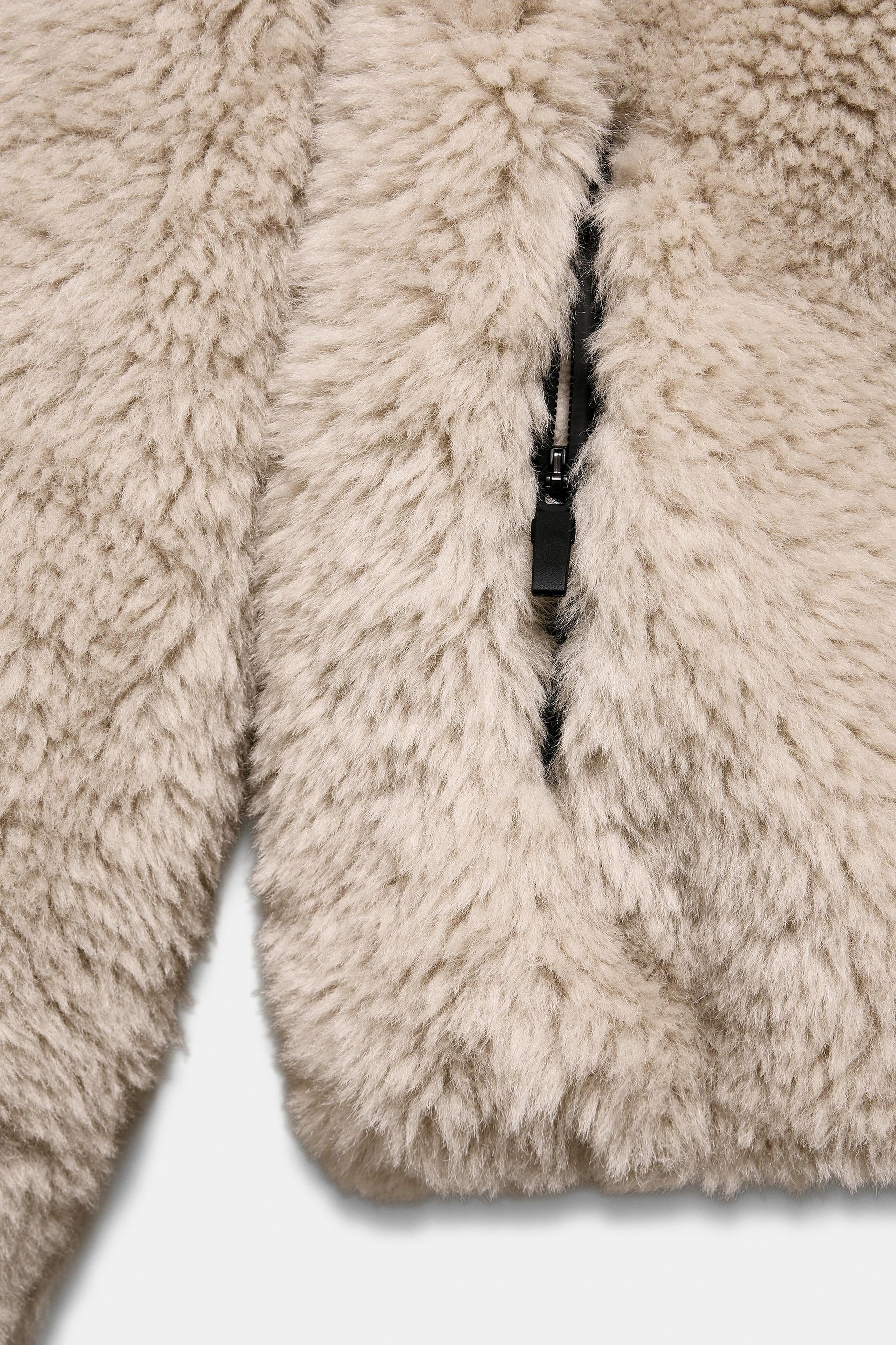 Faux Fur Hooded Ski