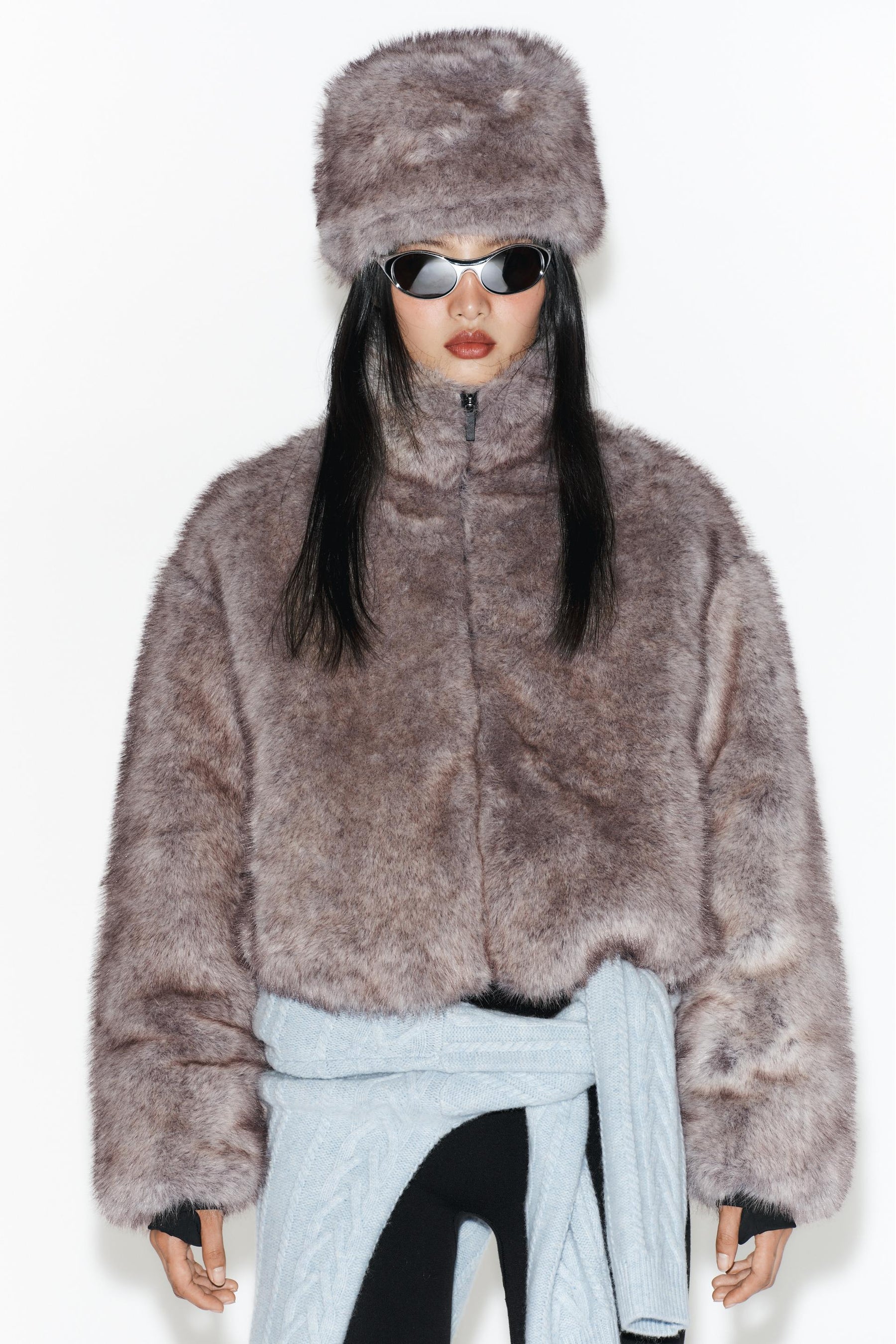 Faux Fur Hood Insulated