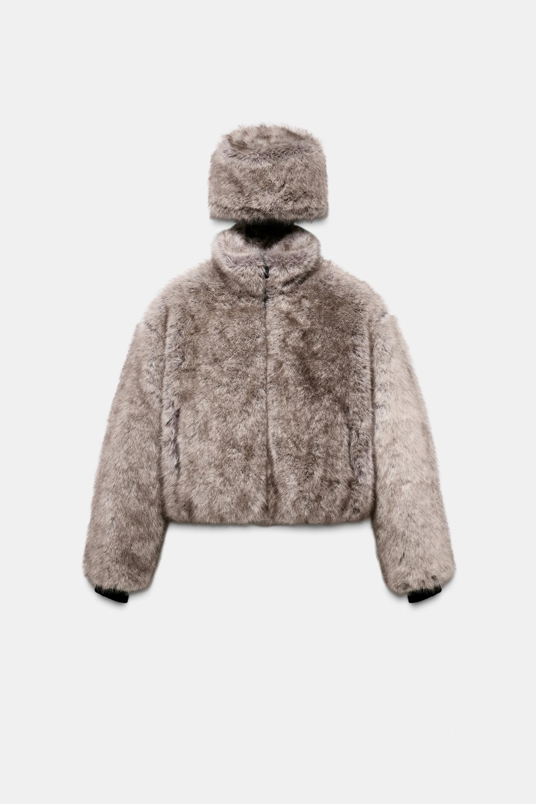 Faux Fur Hood Insulated