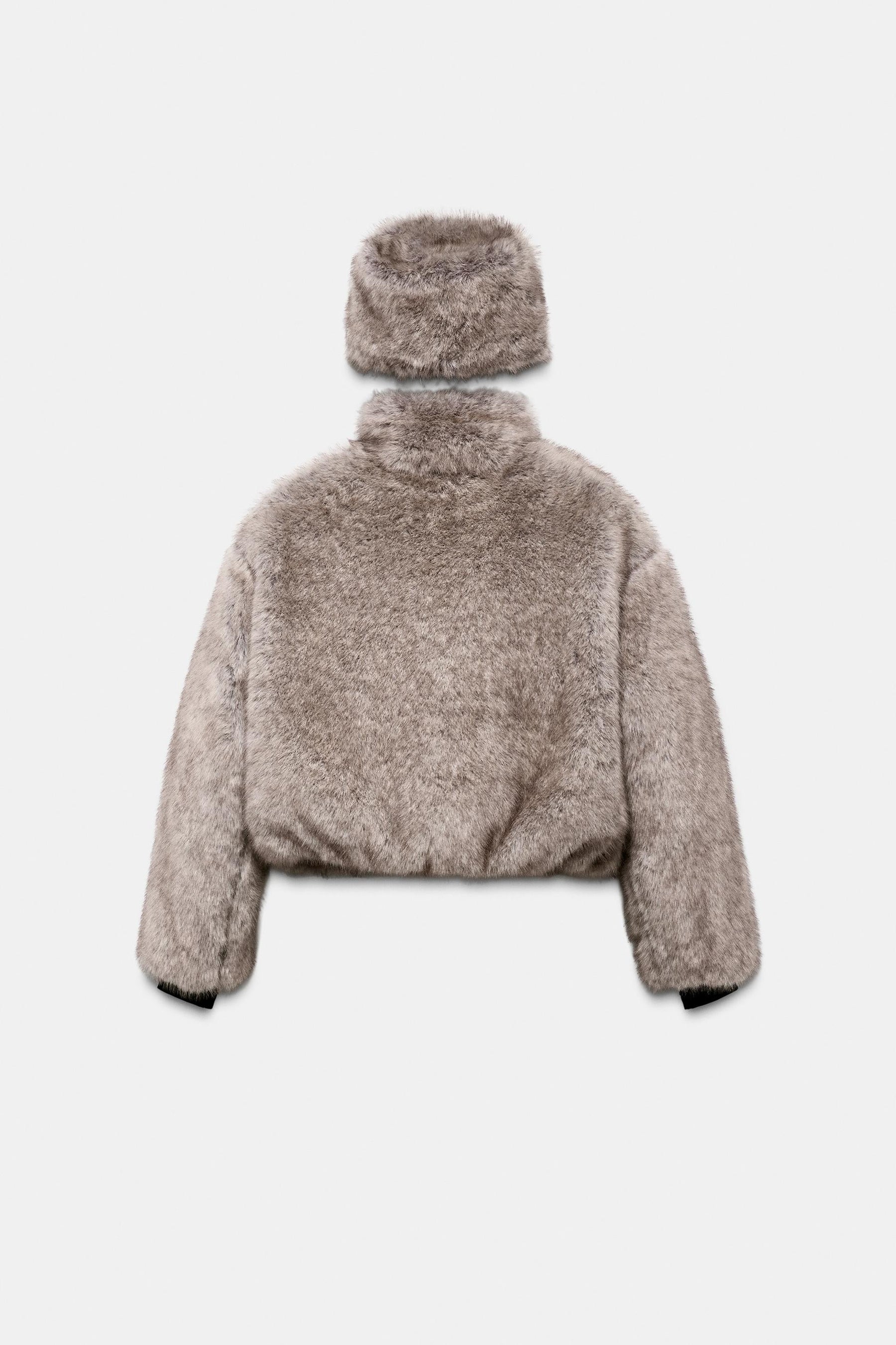 Faux Fur Hood Insulated