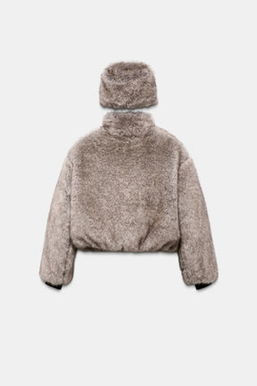 Faux Fur Hood Insulated