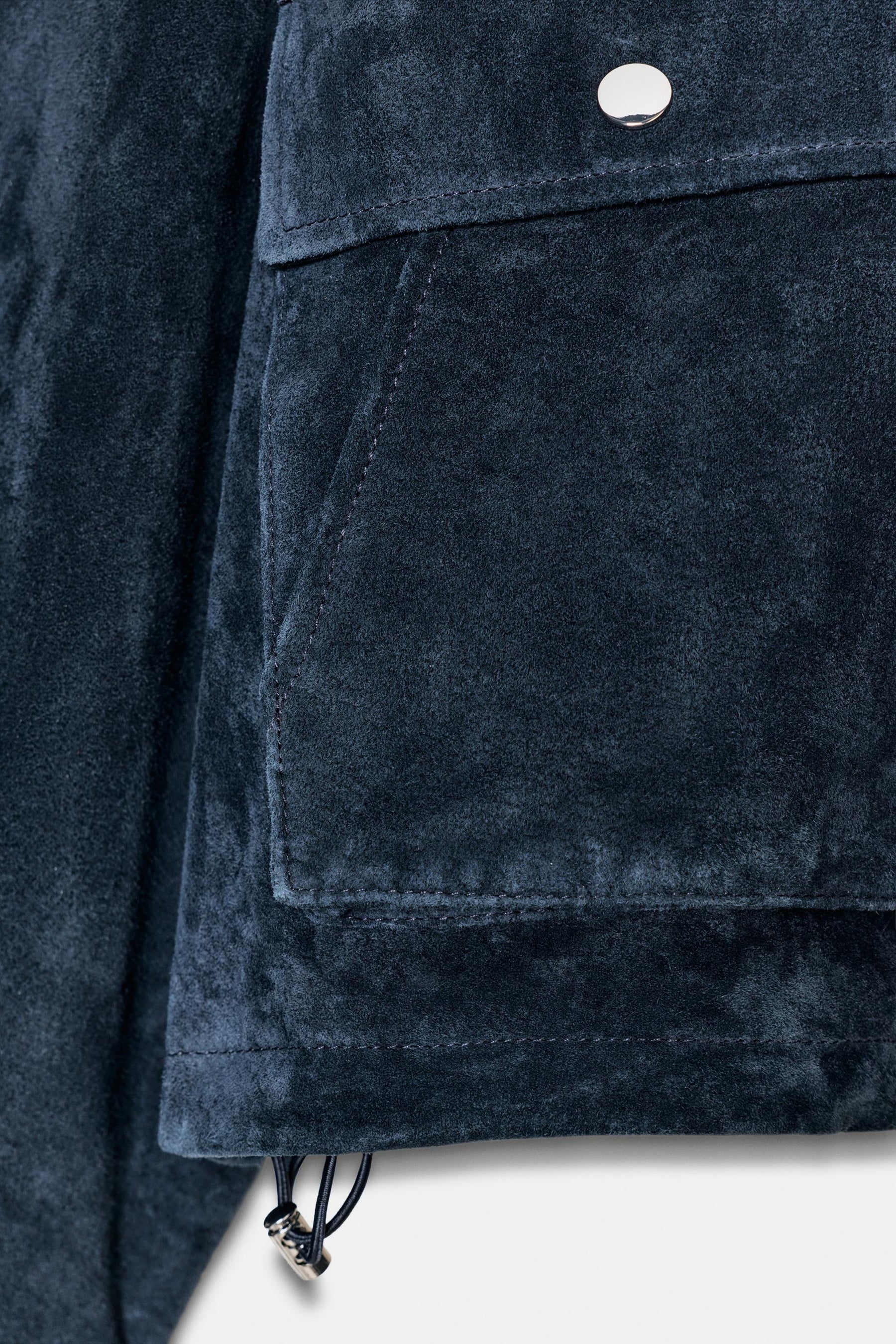 Leather Bomber Jacket