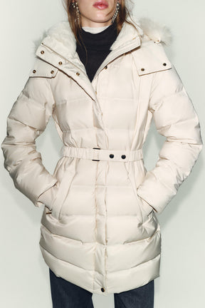 Hooded Down Puffer Jacket - Image 3
