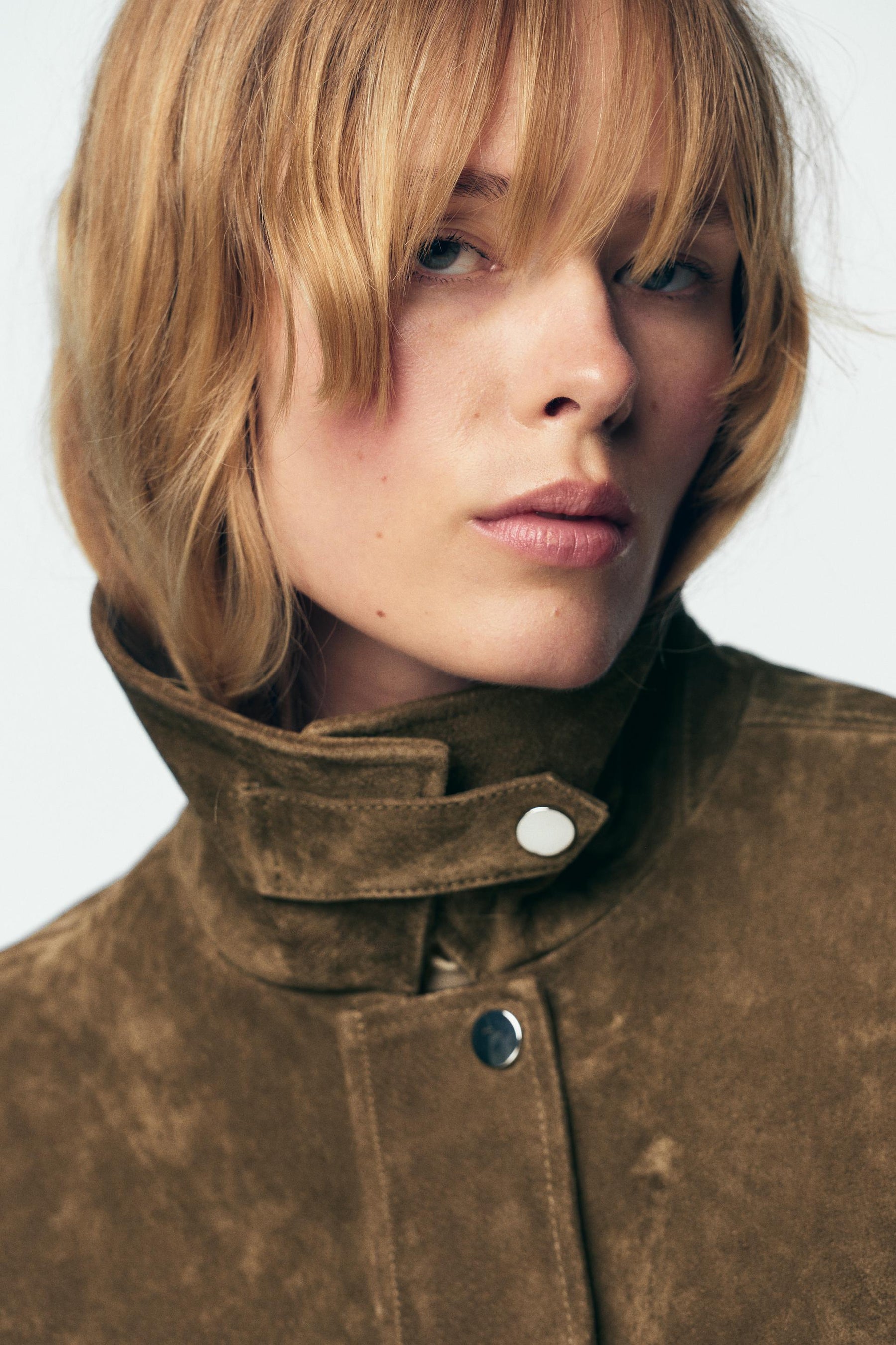 Leather Bomber Jacket