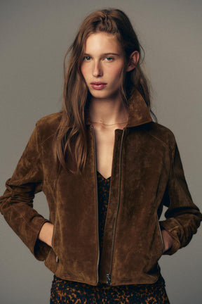 Leather Short Jacket