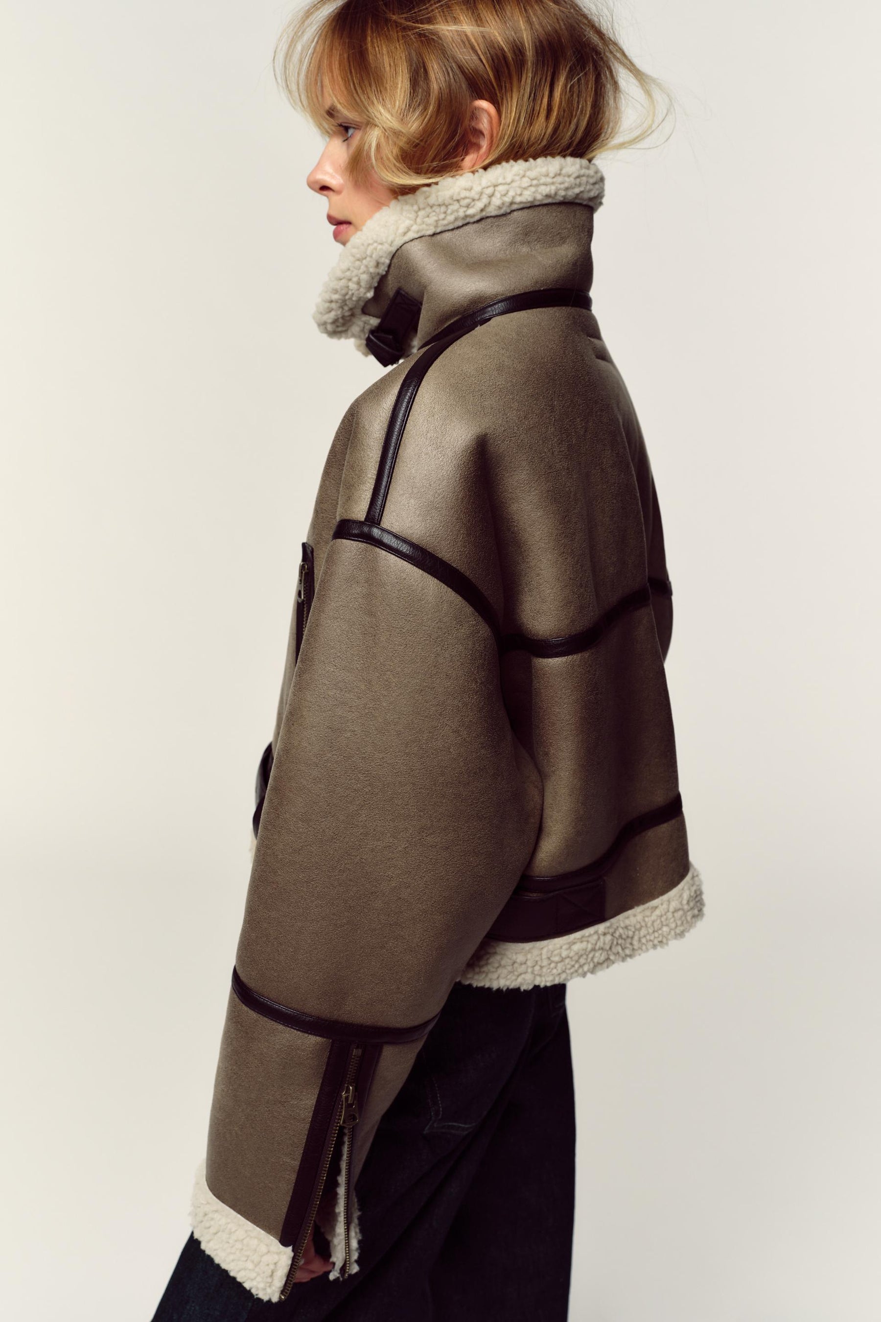 SHORT DOUBLE-FACED JACKET - Image 5