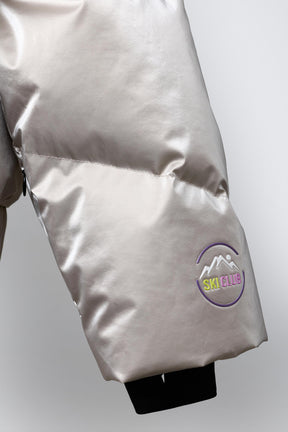 Metallic Down Ski Jacket - Image 8