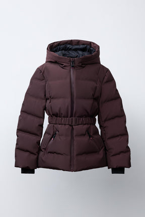 Belted Down Ski Puffer Jacket - Image 2