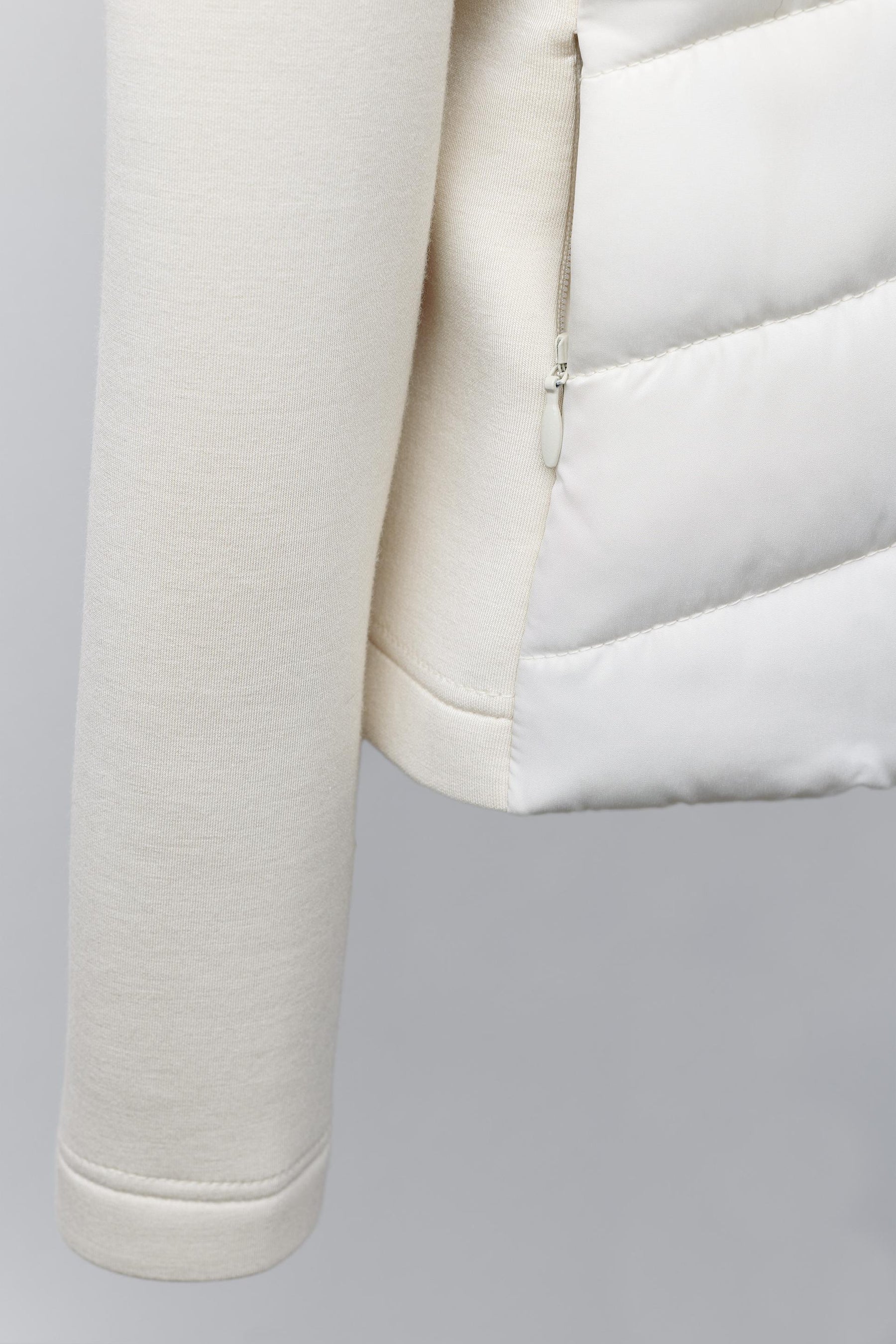 NEOPRENE-EFFECT SLEEVE PUFFER JACKET - Image 5