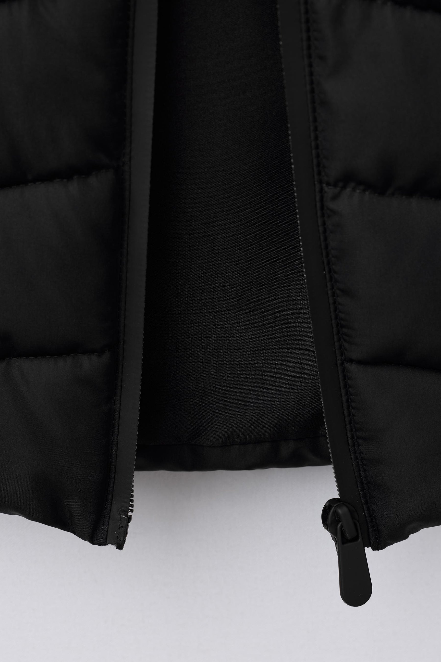 NEOPRENE-EFFECT SLEEVE PADDED JACKET - Image 7