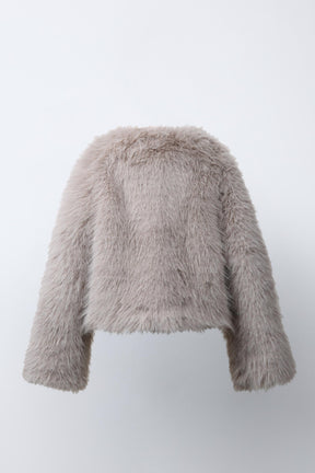 Faux Fur Short Jacket