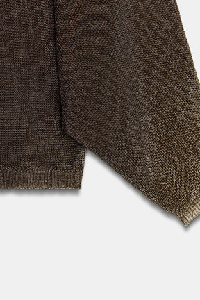 METALLIC KNIT JUMPER