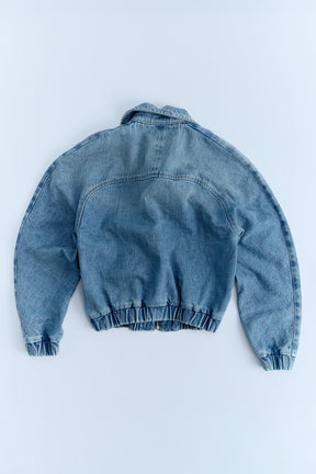 Denim Bomber Jacket