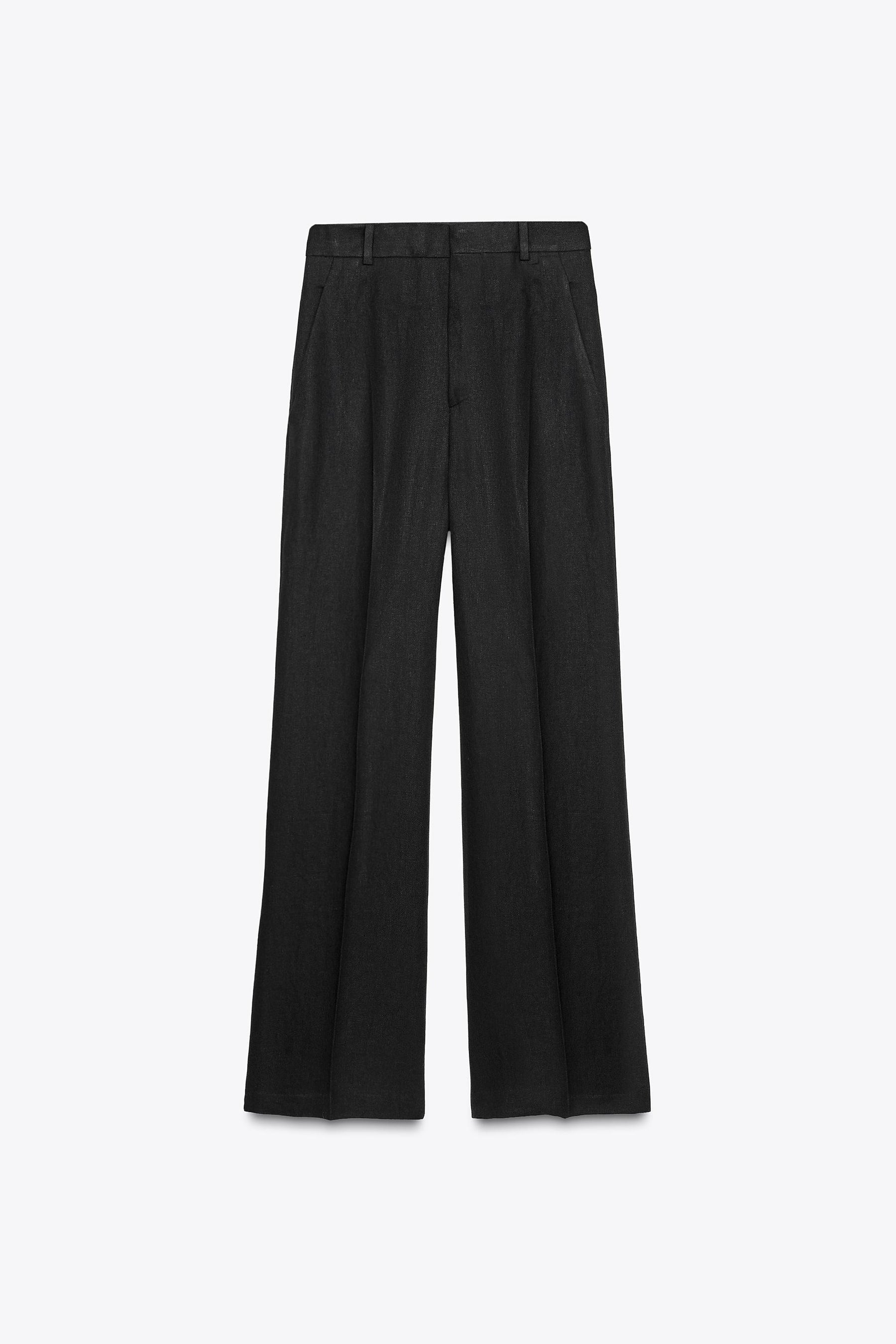 Linen Blend Trousers