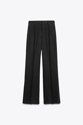 Linen Blend Trousers