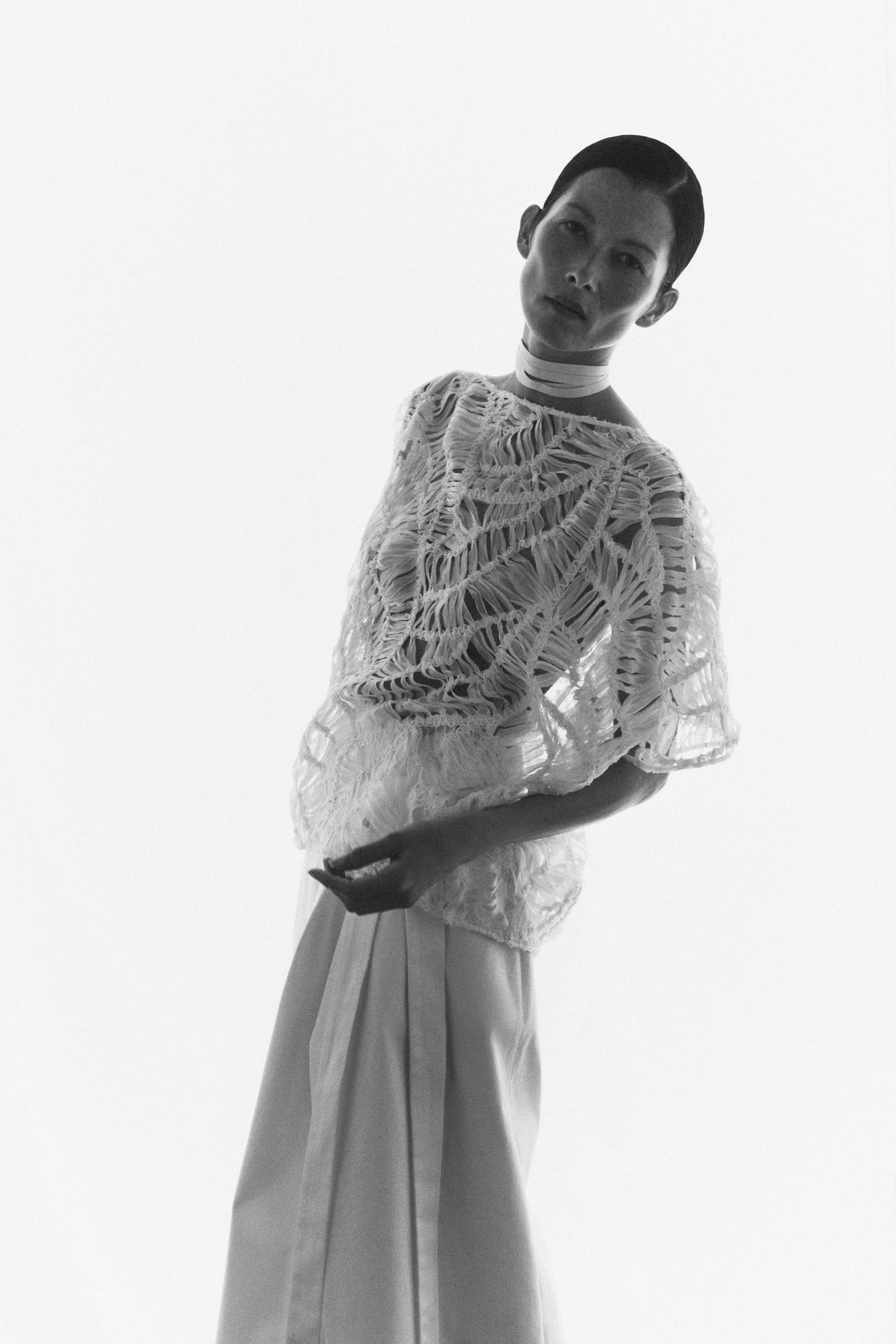 Textured Fashion Top