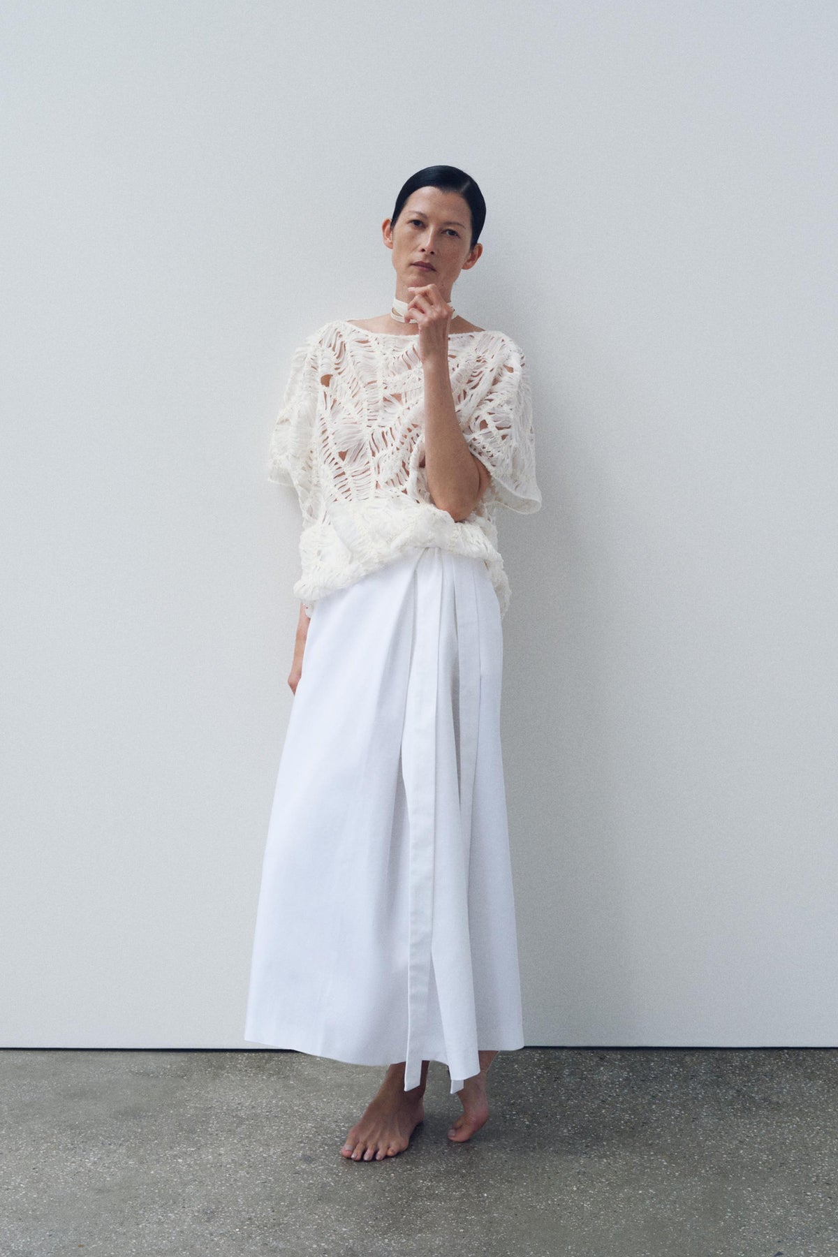 Textured Fashion Top