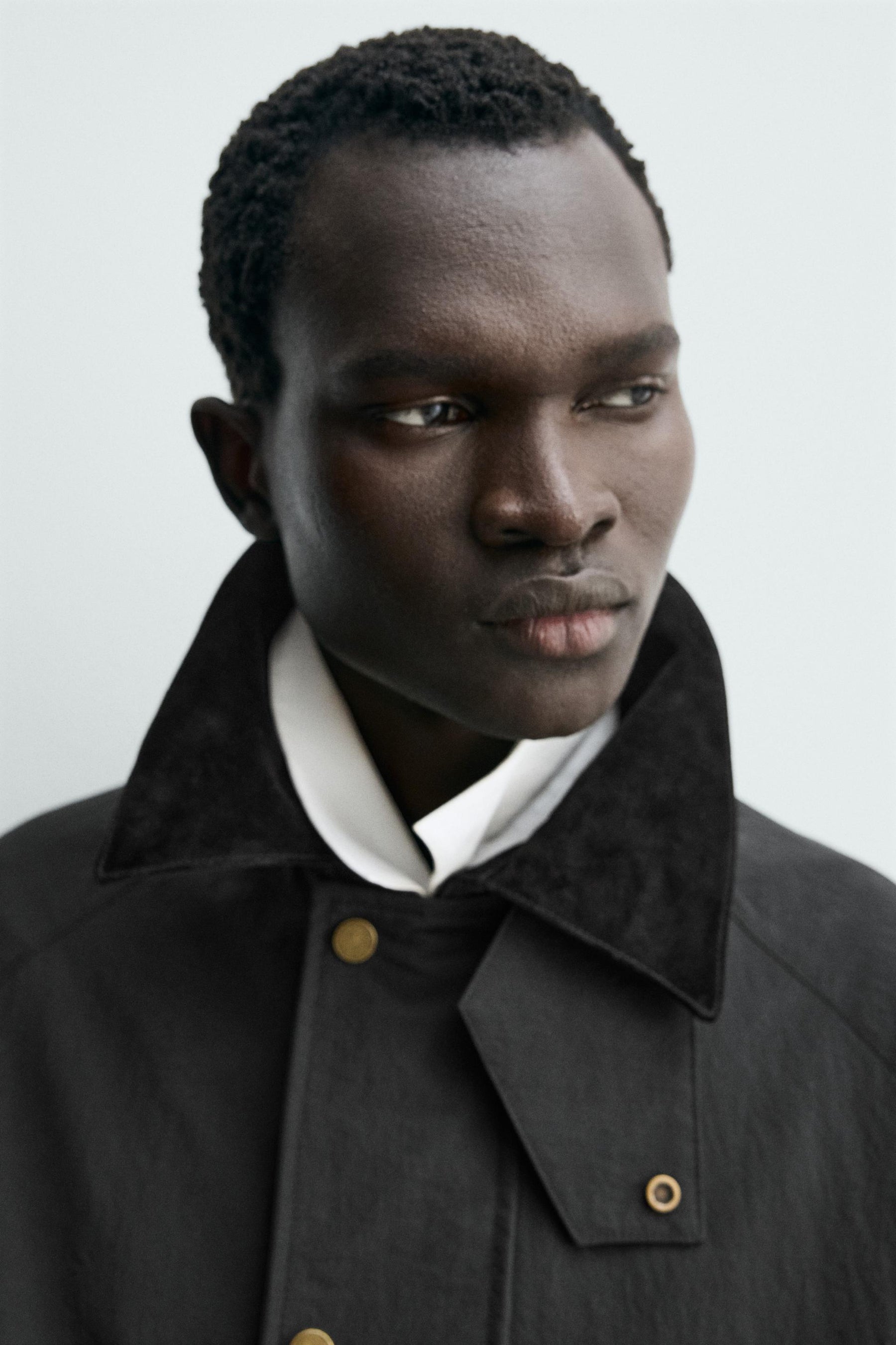 Textured Collar Jacket