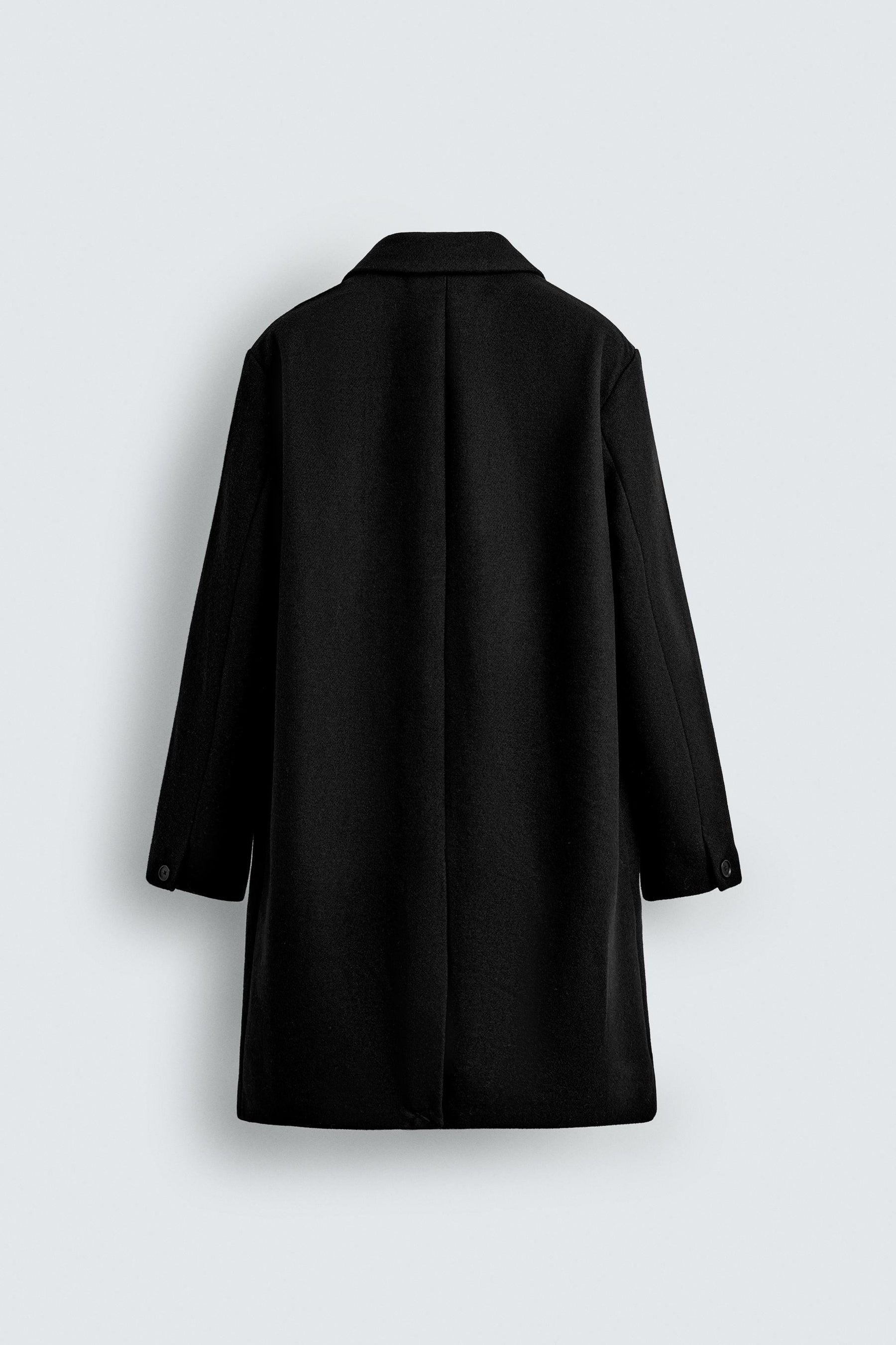REGULAR FIT WOOL COAT - Image 6