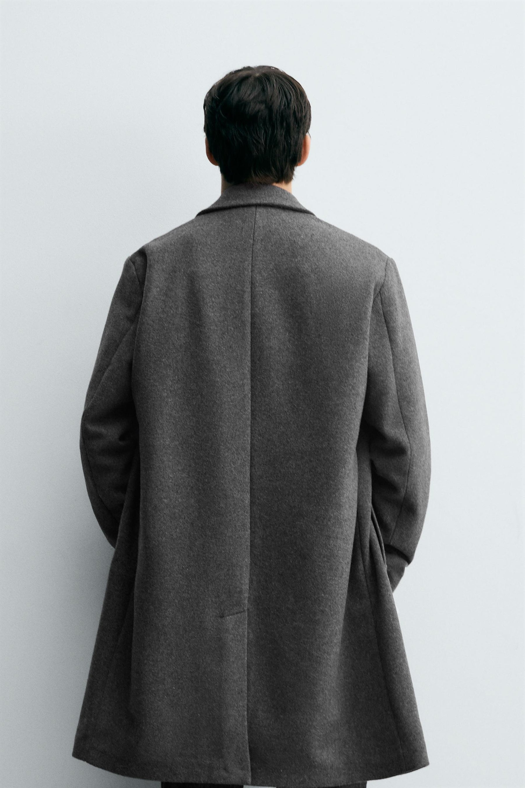 REGULAR FIT WOOL COAT - Image 3