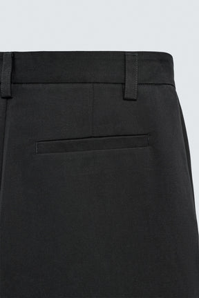 Wide Pleated Trousers