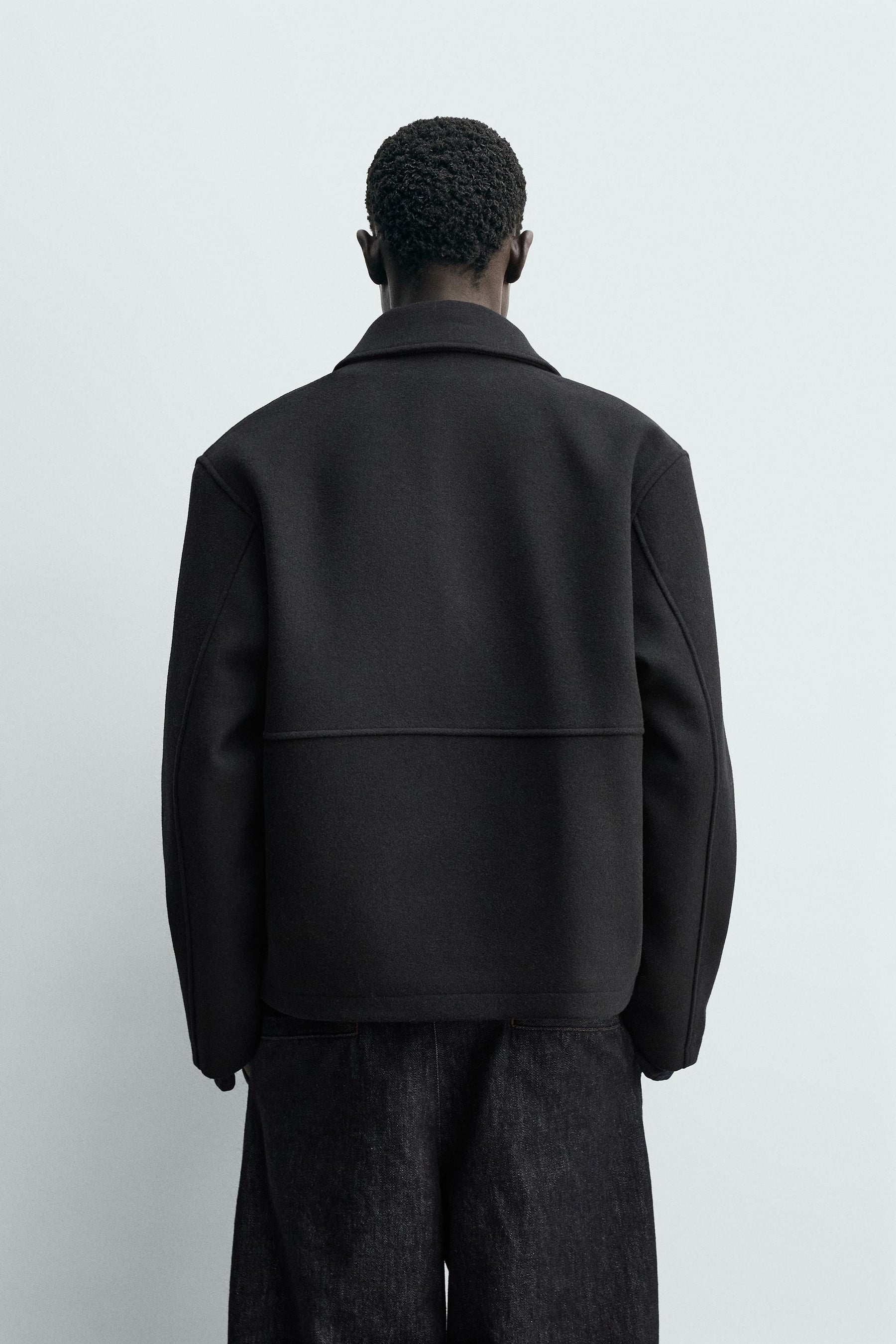 Herringbone Zip Jacket