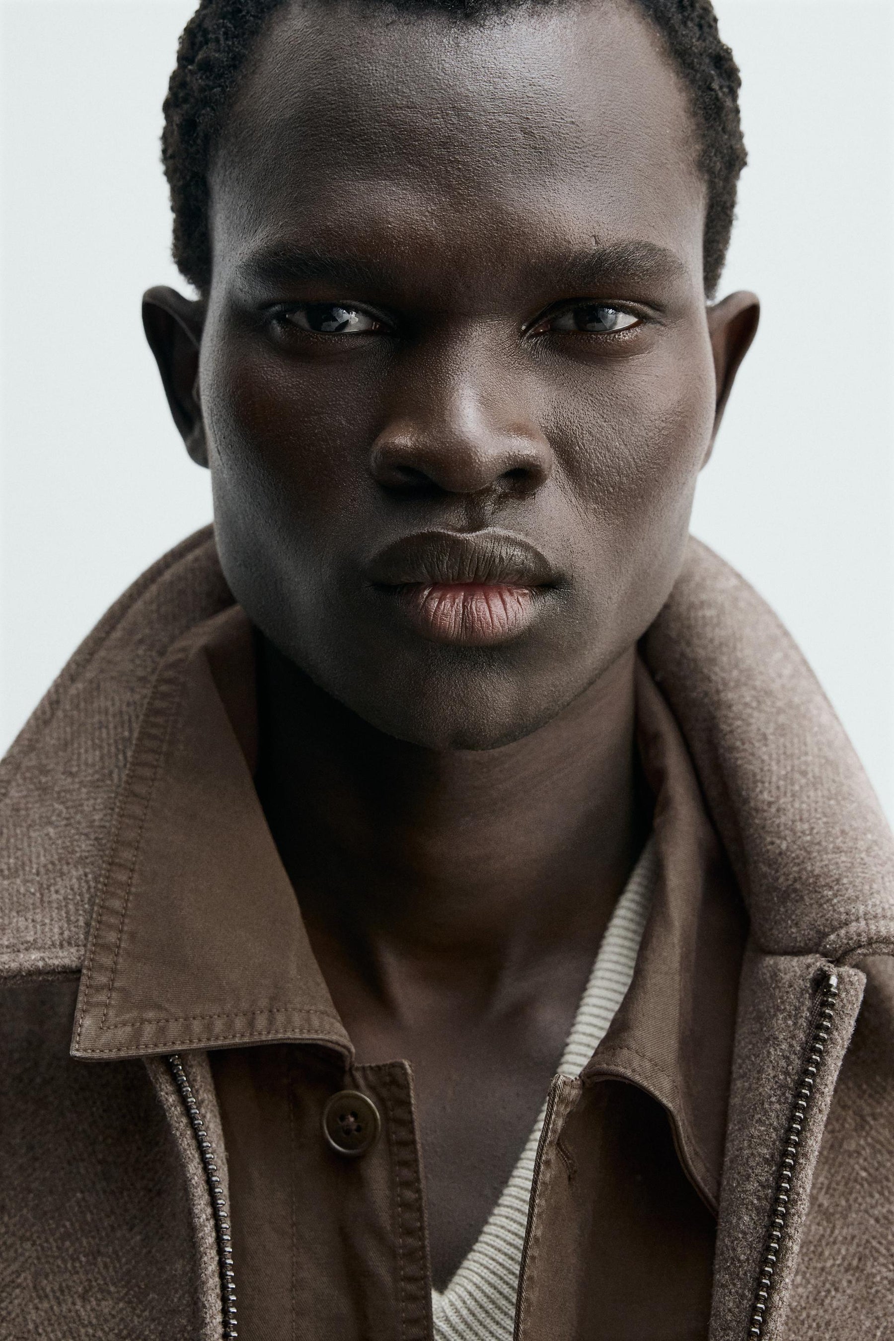 Herringbone Zip Jacket