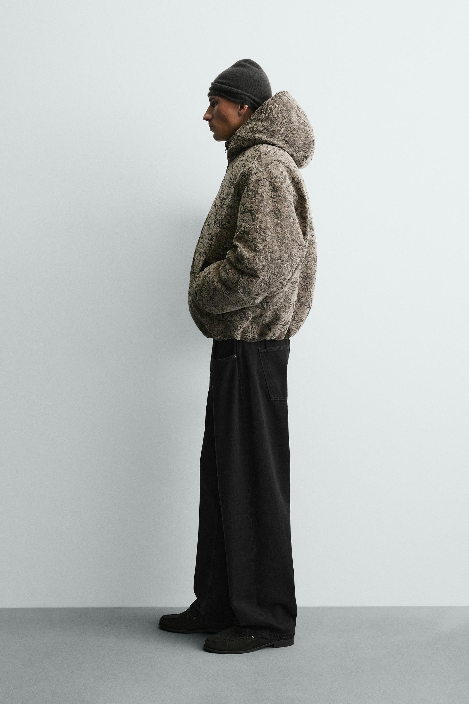 JACQUARD PUFFER JACKET - Image 4