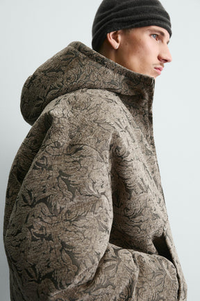 JACQUARD PUFFER JACKET - Image 5