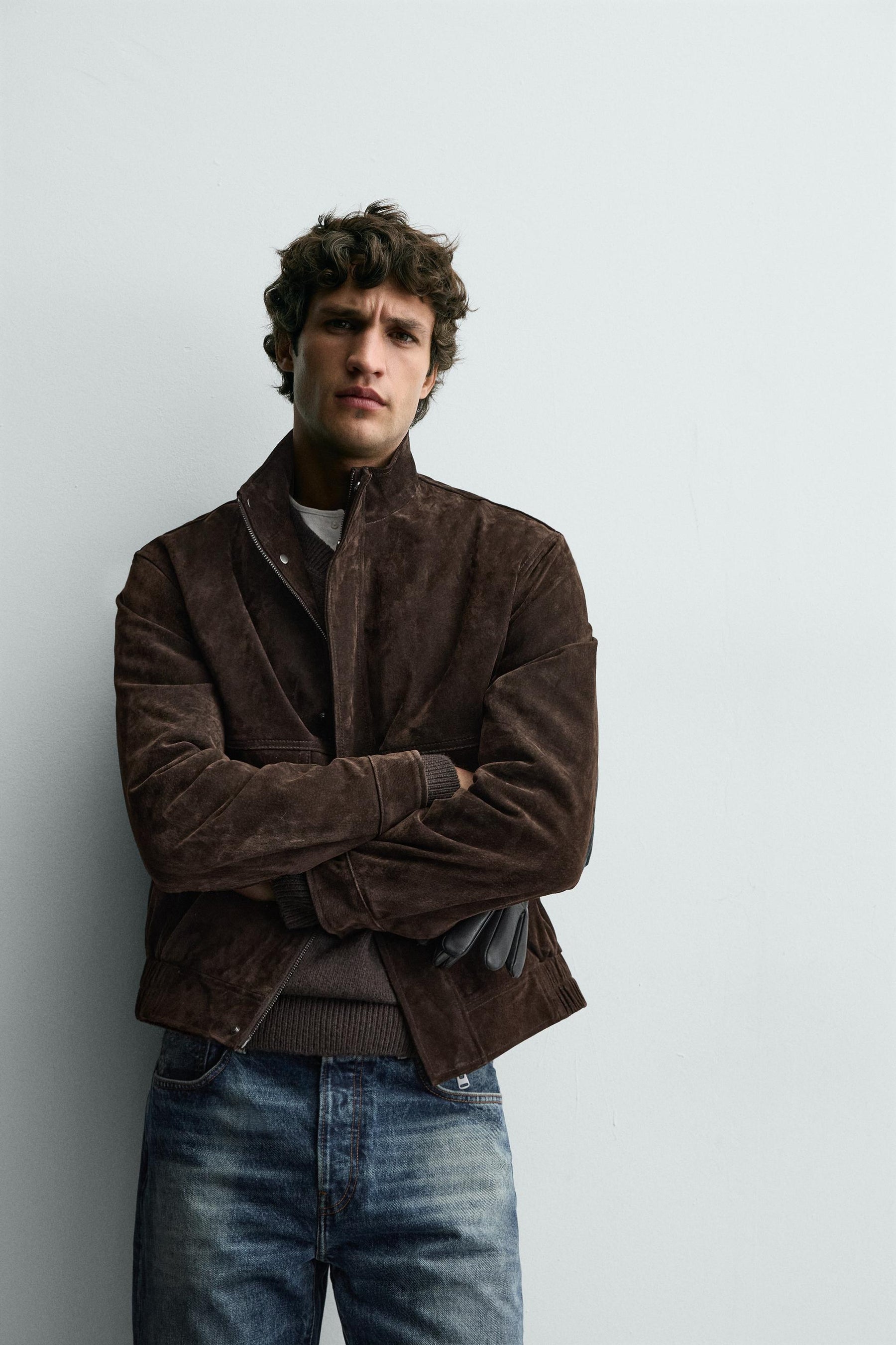 Suede Leather Jacket