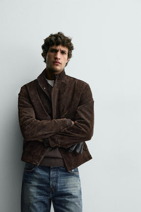 Suede Leather Jacket