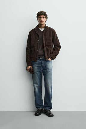 Suede Leather Jacket