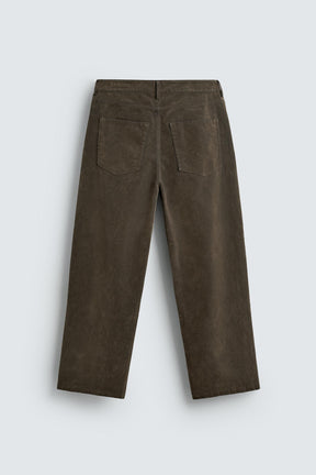 VELOUR BAGGY FIT TROUSERS - Image 7