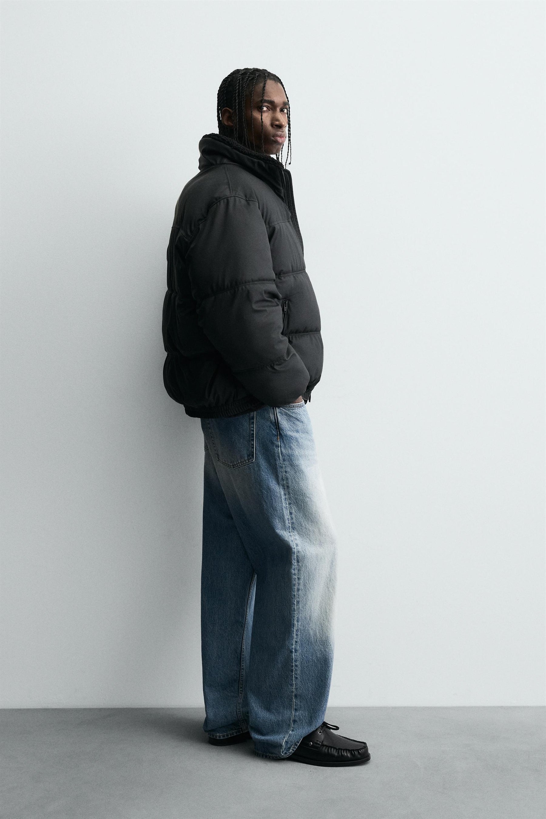 RUBBERISED PUFFER JACKET - Image 4